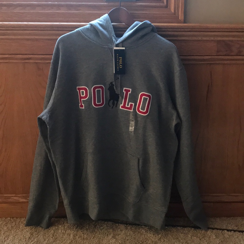 Polo grey hoodie